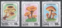 Korea P (DPRK) 1987 - Mushrooms (3)