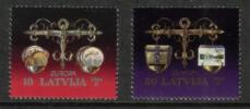 Latvia 1994 - Europa CEPT 1994 - Items balanced on scales (2) Latvia 1994 - Europa CEPT 1994 - Items balanced on scales (2)