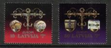 Latvia 1994 - Europa CEPT 1994 - Items balanced on scales (2)