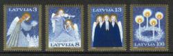 Latvia 1994 - Christmas postage stamps 1994 - Angels (4) Latvia 1994 - Christmas postage stamps 1994 - Angels (4)