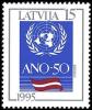 Latvia 1995 - UN, 50th anniversary