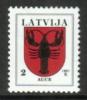 Latvia 1997 - Provincial Municipal Arms 1997 2s Auce