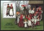 Latvia 1998 - Traditional Costumes 1998 Souvenir sheet 100s Latvia 1998 - Traditional Costumes 1998 Souvenir sheet 100s