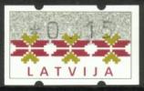 Latvia 1994 - Machine stamps - 0.15 Latvia 1994 - Machine stamps - 0.15