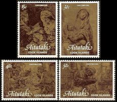 Christmas postage 1981 - Etchings by Rembrandt (4) (esimerkkikuva)