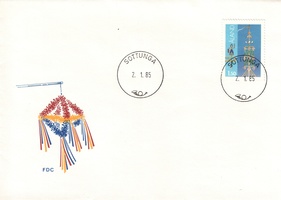 Juhannussalko FDC (esimerkkikuva)