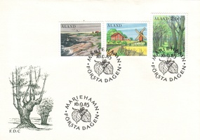 Ahvenanmaan luonto FDC (esimerkkikuva)