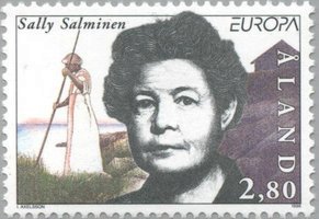 Eurooppa CEPT Kuuluisia naisia 2,80 Sally Salminen (1906-1976), kirjailija (esimerkkikuva)