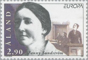 Eurooppa CEPT Kuuluisia naisia 2,90 Jenny Sundström (1883-1944) (esimerkkikuva)