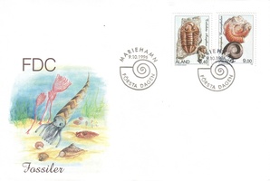 Fossiileja FDC (esimerkkikuva)