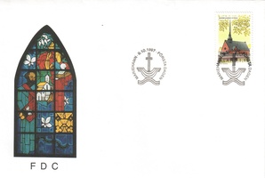 Maarianhaminan kirkko FDC (esimerkkikuva)