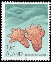Aland historic serie 1,60 Burial site, clay hands (sample image)
