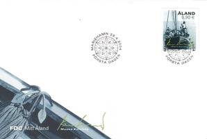Mauno Koivisto Minun Ahvenanmaani FDC (esimerkkikuva)