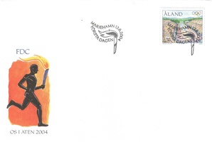 Olympiakisat FDC (esimerkkikuva)