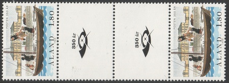 Posti 350 v postivene välilöpari + logo (esimerkkikuva)