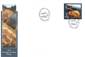 Ahvenanmaalaisia maisemia (1,20) Sottunga FDC (esimerkkikuva)