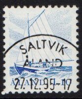Kalastajavene 1,10mk sininen - Saltvik 27.12.95 (esimerkkikuva)