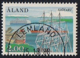 Merenkulku - Lemland 25.10.88 (esimerkkikuva)