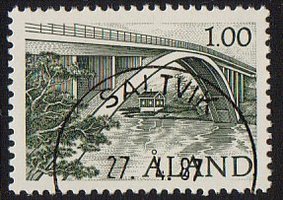 Färjsundin silta - Saltvik 27.4.87 (esimerkkikuva)