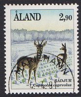 Nisäkkäitä 3/3 Metsäkauris - Mariehamn 4.4.91 (esimerkkikuva)