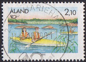 Pohjola turismi 2,10 Kanoottiretkeily - Mariehamn 1.10.1991 (esimerkkikuva)