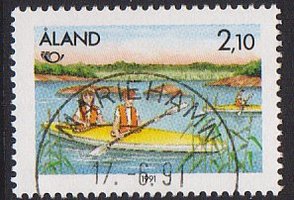 Pohjola turismi 2,10 Kanoottiretkeily - Mariehamn 17.6.91 (esimerkkikuva)