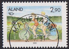 Pohjola turismi 2,90 Pyöräretkeily - Mariehamn 3.7.91 (esimerkkikuva)