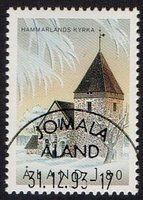 Hammarlandin kirkko - Jomala 31.12.93 (esimerkkikuva)