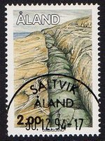 Åland geology 2,00 diabase dyke - Saltvik 30.12.94 (sample image)