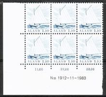 Numerokuusilo 1912-11-1983 Kalastajavene 1,10mk sininen (esimerkkikuva)