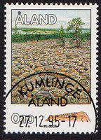 Ahvenanmaan kallioperä 0,10 Pirunpelto Getasta - Kumlinge 27.12.95 (esimerkkikuva)