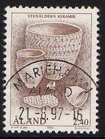 Kivikausi 2,40 keramiikkaa - Mariehamn 21.8.97 (esimerkkikuva)
