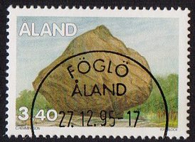 Mannerjäätikön jälkiä 3,40 Siirtolohkare Kökarissa - Föglö 27.12.95 (esimerkkikuva)
