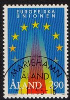 Euroopan Unioni - Mariehamn 1.11.95 (esimerkkikuva)