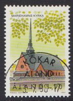 Maarianhaminan kirkko - Kökar 3.7.98 (esimerkkikuva)
