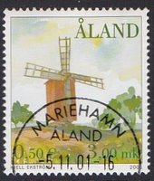 Tuulimyllyjä 3,00 - Saaristolaismylly - Mariehamn 5.11.01 (esimerkkikuva)