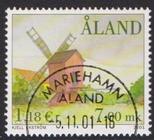 Tuulimyllyjä 7,00 - Hirsimylly - Mariehamn 5.11.01 (esimerkkikuva)