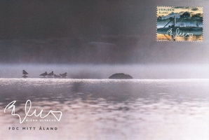 Björn Ulvaeus; minun Ahvenanmaani FDC (esimerkkikuva)