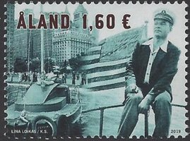 Uno Ekblomin Atlantin ylitys Snipa-moottoriveneellä 80 vuotta (esimerkkikuva)