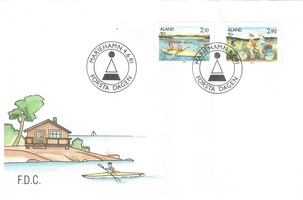 Pohjola turismi FDC (esimerkkikuva)