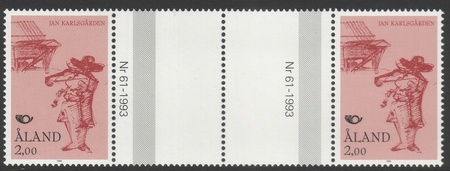 Jan Karlsgarden Museo 2,00 Pelimanni välilöpari + numero (esimerkkikuva)