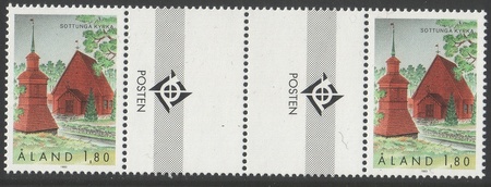 Sottungan kirkko välilöpari + logo (esimerkkikuva)