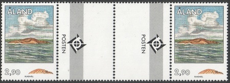 Ahvenanmaan kallioperä 2,90 Silokallio Lumparnista välilöpari + logo (esimerkkikuva)