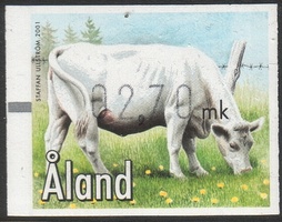 ATM 13 2,70 mk (03.09.2001) lehmä (esimerkkikuva)