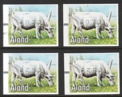 ATM 13 2,30, 2,70, 3,20, 3,50 mk (03.09.2001) lehmä (esimerkkikuva)