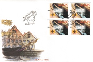 ATM 10 200, 240, 290, 340 p (11.09.1998) Sir Walter Wilson FDC (sample image)
