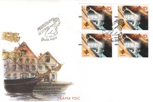 ATM 10 200, 240, 290, 340 p (11.09.1998) Sir Walter Wilson FDC (esimerkkikuva)