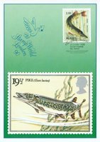 Näyttelykortti 34 London 3–13.5.1990, Stamp World London 90 (esimerkkikuva)