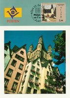 Näyttelykortti 50 Köln 22–24.10.1993, Philatelia mit T card (esimerkkikuva)