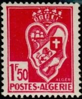 Arms of Algers 1,50fr perf. 14 (esimerkkikuva)